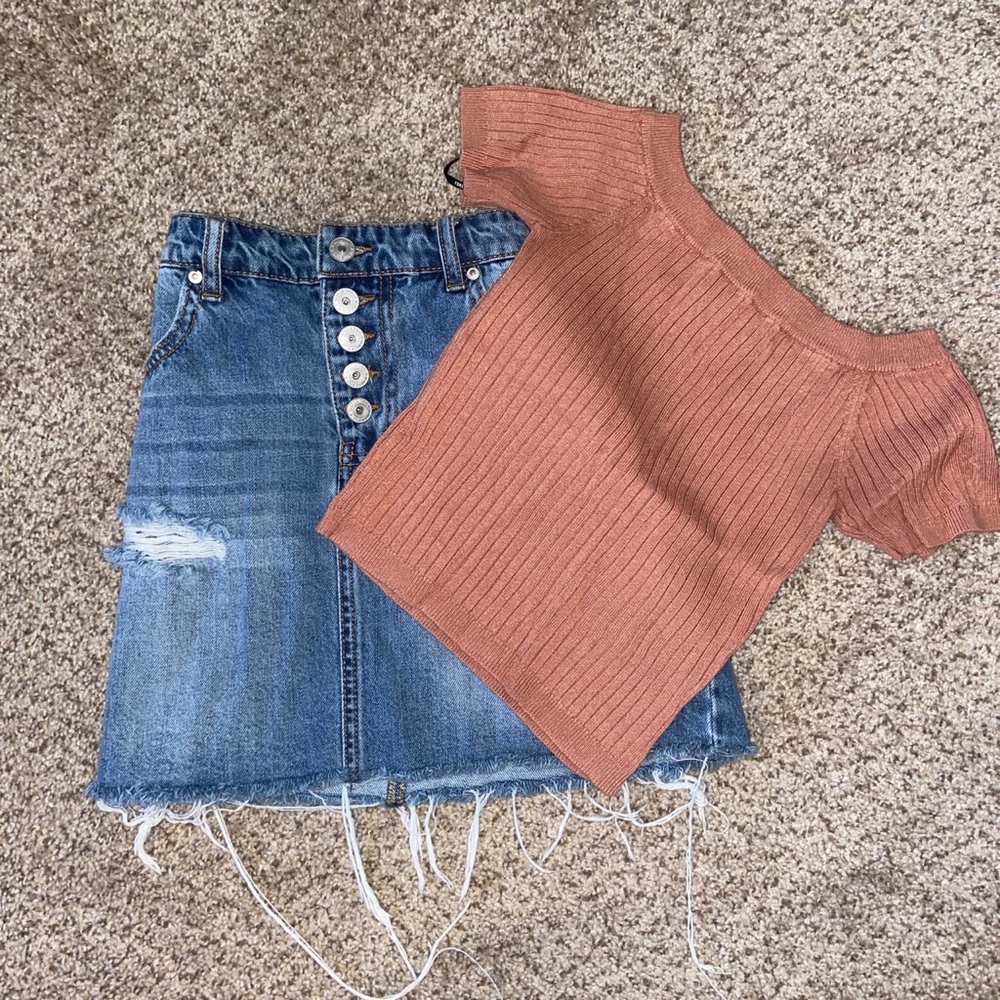 Top and Skirt